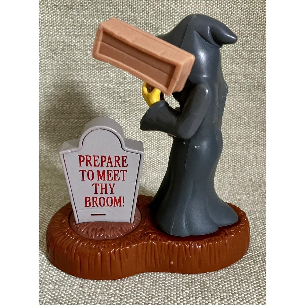 The Simpsons Treehouse of Horror Grim Sweeper Groundskeeper Willie BK Toy
